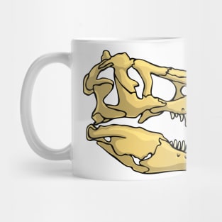 T-rex Skull Illustration Mug